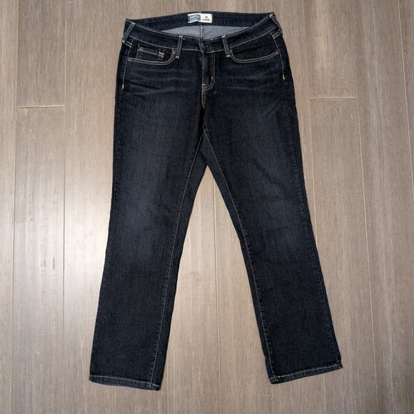 Signature by Levi Strauss The Legging Jeans, Mid Rise Dark  - Size 10 (Like New) - Picture 2 of 14